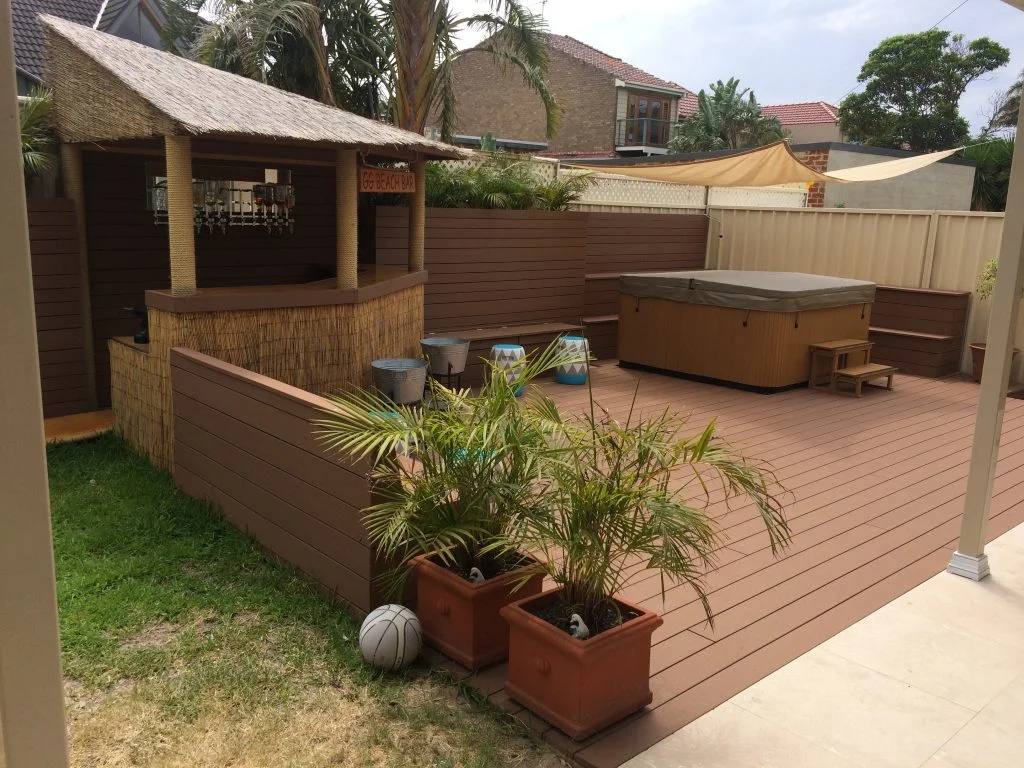 Built-in outdoor bar deck Sydney — The Decksmith