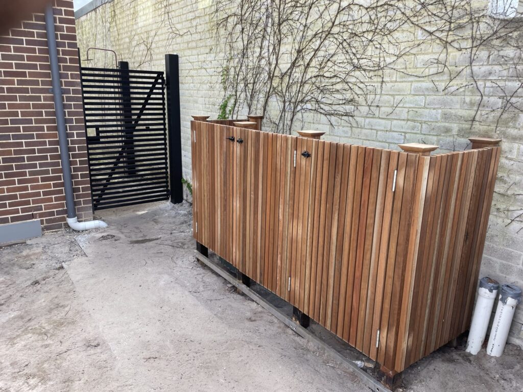Hardwood bin hideaway Sydney — The Decksmith