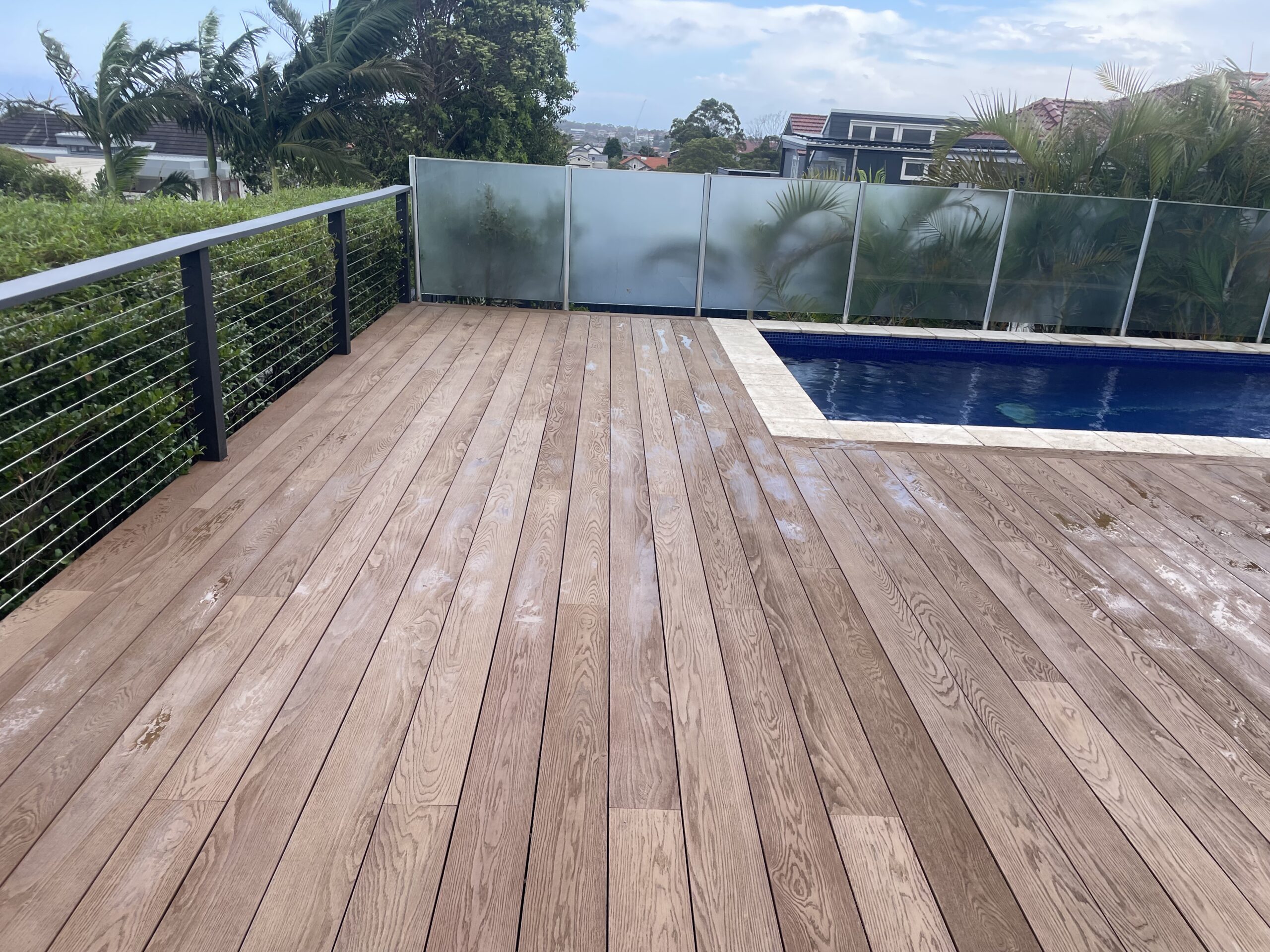Millboard decking that looks just like timber, Clovelly pool deck — The Decksmith