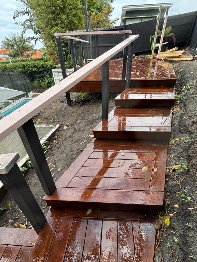 Custom outdoor pergola with Insulated Roofing Panels providing shade for Coogee outdoor entertaining area