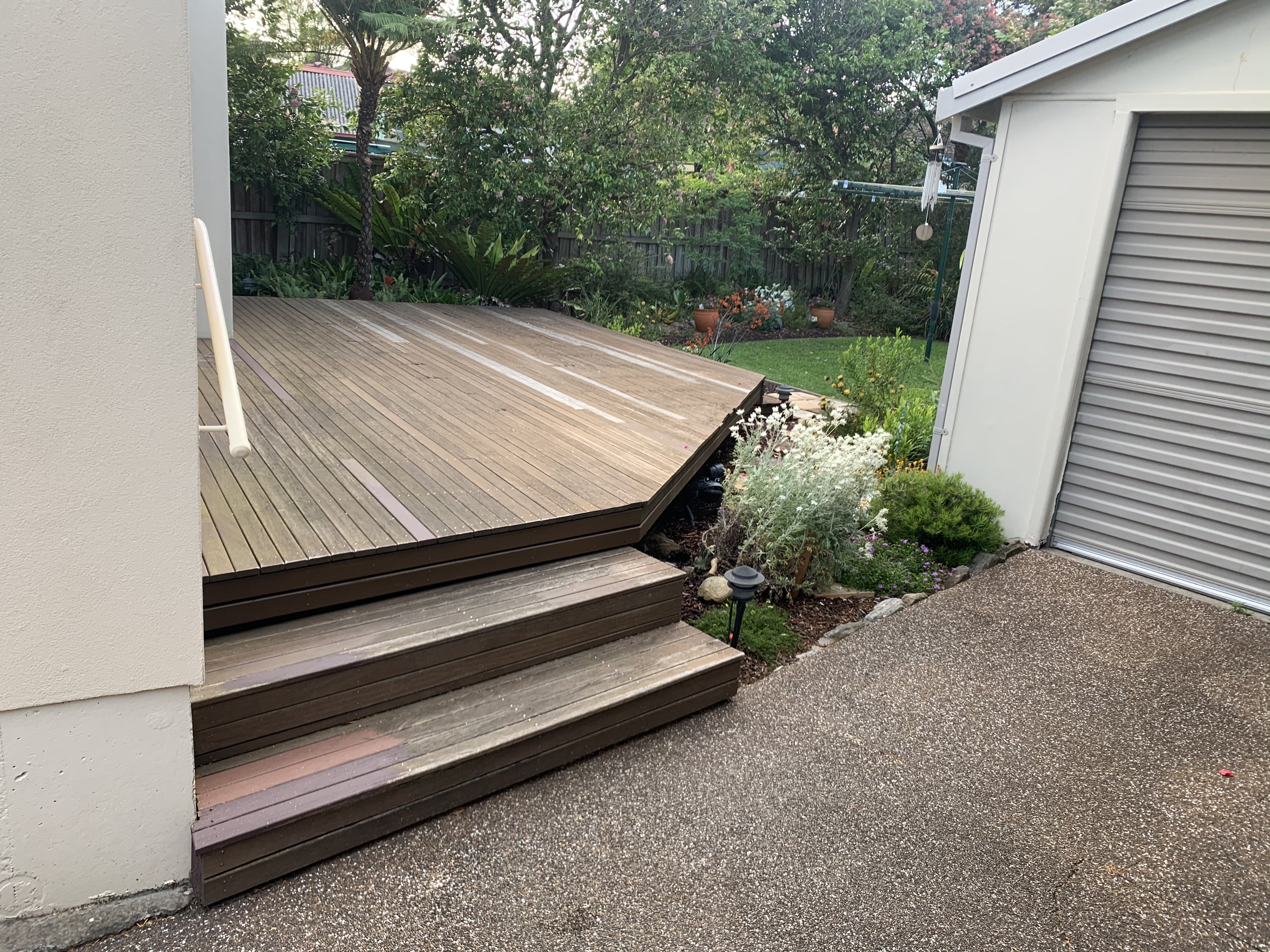 Little Bay deck before replacement
