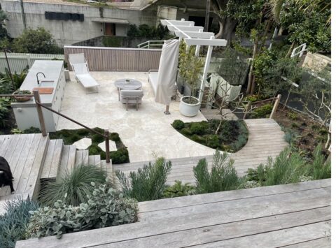 Finished Rosewood pool deck Bronte — The Decksmith