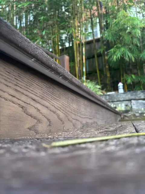 Integrated LED strip lighting, Millboard deck edge, Vaucluse
