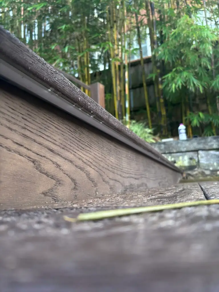 Integrated LED strip lighting, Millboard deck edge, Vaucluse