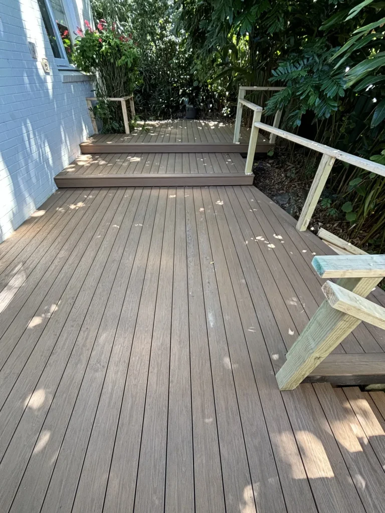 Completed WoodEvo Advanced Oak deck, Neutral Bay