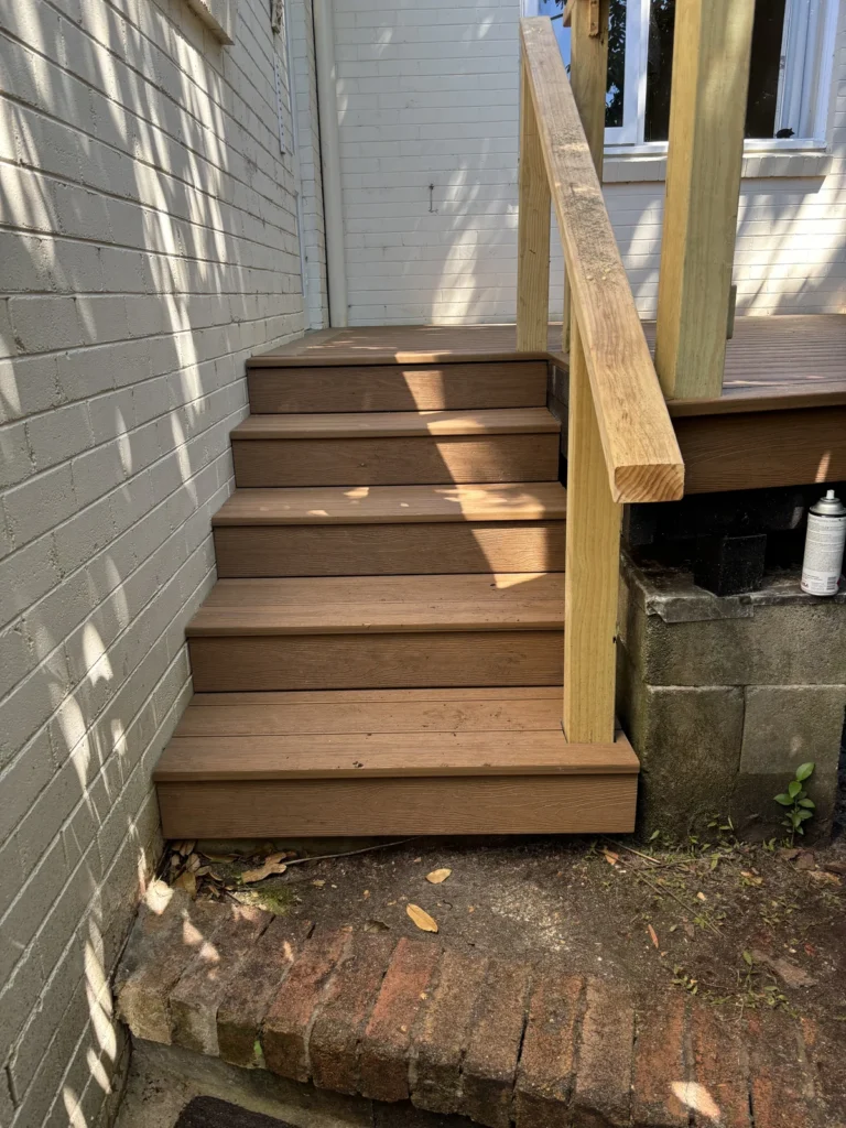 Finished stairs decked in WoodEvo Advanced Oak, Neutral Bay