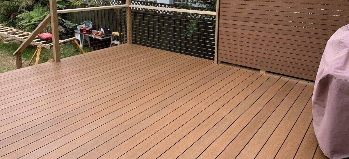 NewTechWood teak deck — The Decksmith