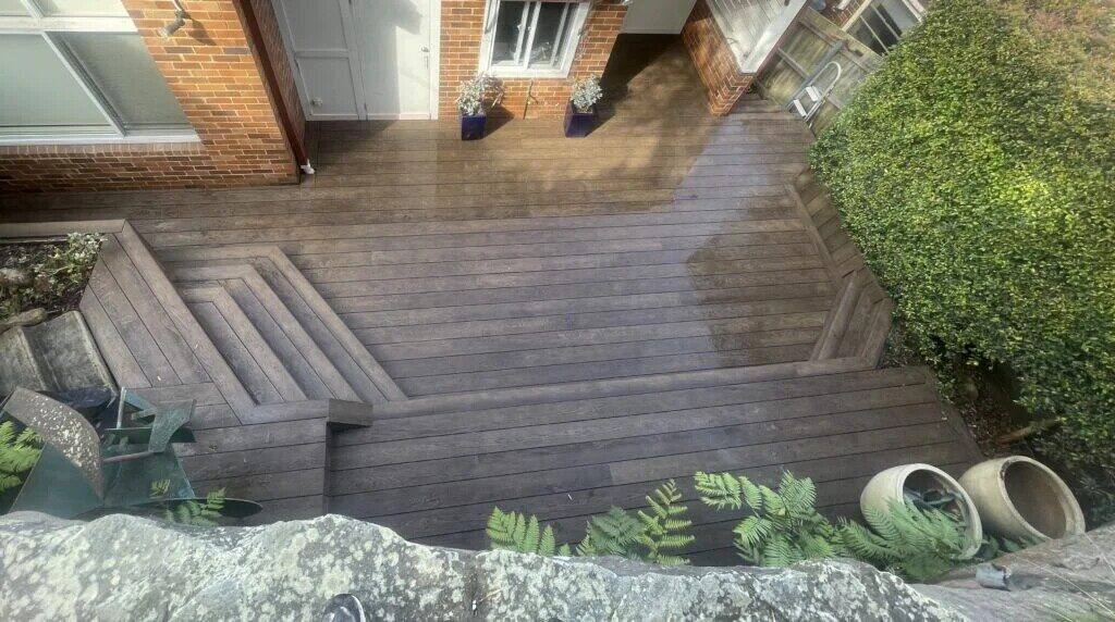 Millboard Antique Oak deck, Northbridge — The Decksmith